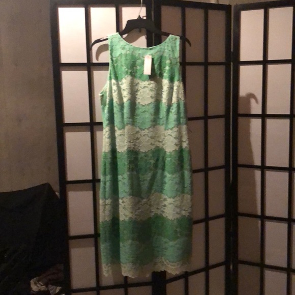 Sleeveless Lace Dress - Picture 1 of 4